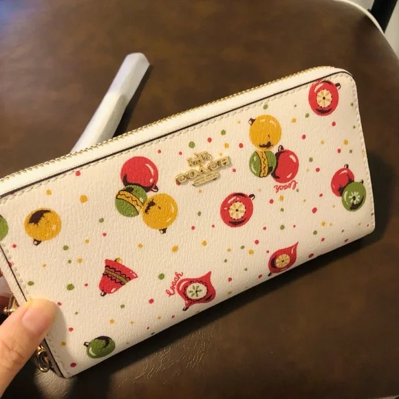 Coach | Accessories | Coach Zip Around Wallet With Ornament  display picture 3